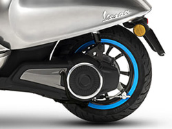 Động cơ Xe máy điện Vespa Elettrica với khả năng tăng tốc nhanh