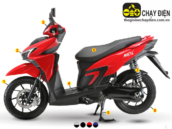 Xe máy điện Dkbike MBI X