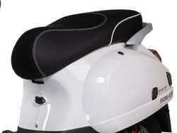 Yên Xe máy điện DTP VESPA LX2 với thiết kế yên liền