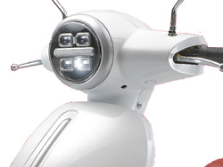 Đèn pha Xe máy điện Dkbike MBI V với khả năng chiếu sáng hoàn hảo