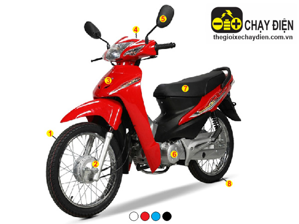 Xe máy 50cc Wave Daelim