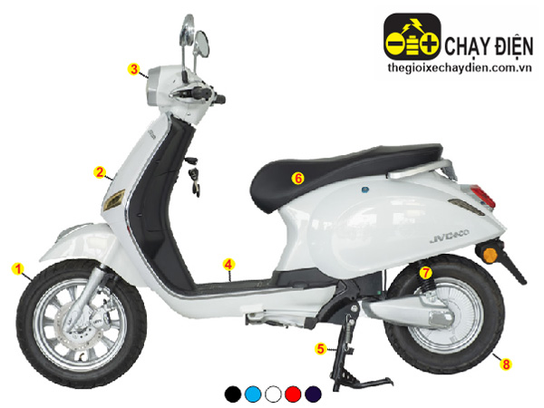 Xe máy điện JVC Vespa Platinum