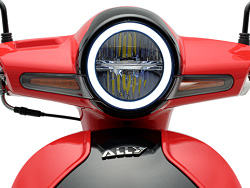 Đèn pha Xe tay ga 50cc Ally Diamond với khả năng chiếu sáng cao